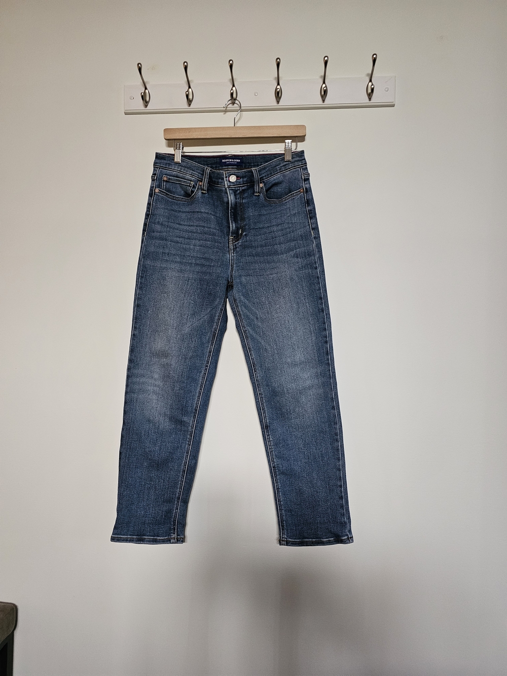 Scotch & SodaWomen's Light Blue Straight Leg Jeans